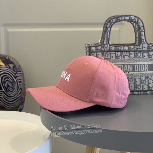 Chanel男女同款帽子 香奈兒新款字母刺繡精品棒球帽鴨舌帽  mm1640